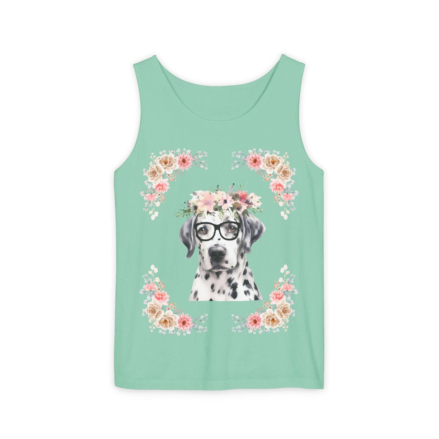 Geeky Goddess Dalmatian Unisex Tank Top