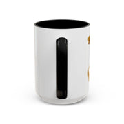 'Pisces' Zodiac Accent Coffee Mug