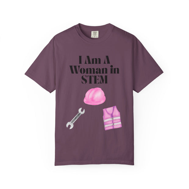 'I Am A Woman in STEM' Engineer Unisex T-Shirt