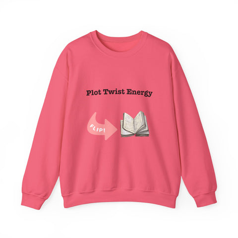 'Plot Twist Energy' Unisex Crewneck Sweatshirt