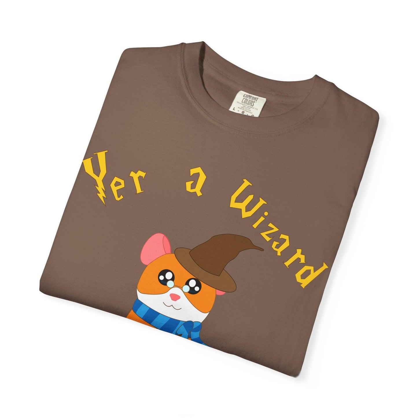 Hammy the Wizard Hamster T-Shirt | Cute Wizard Hamster Illustration