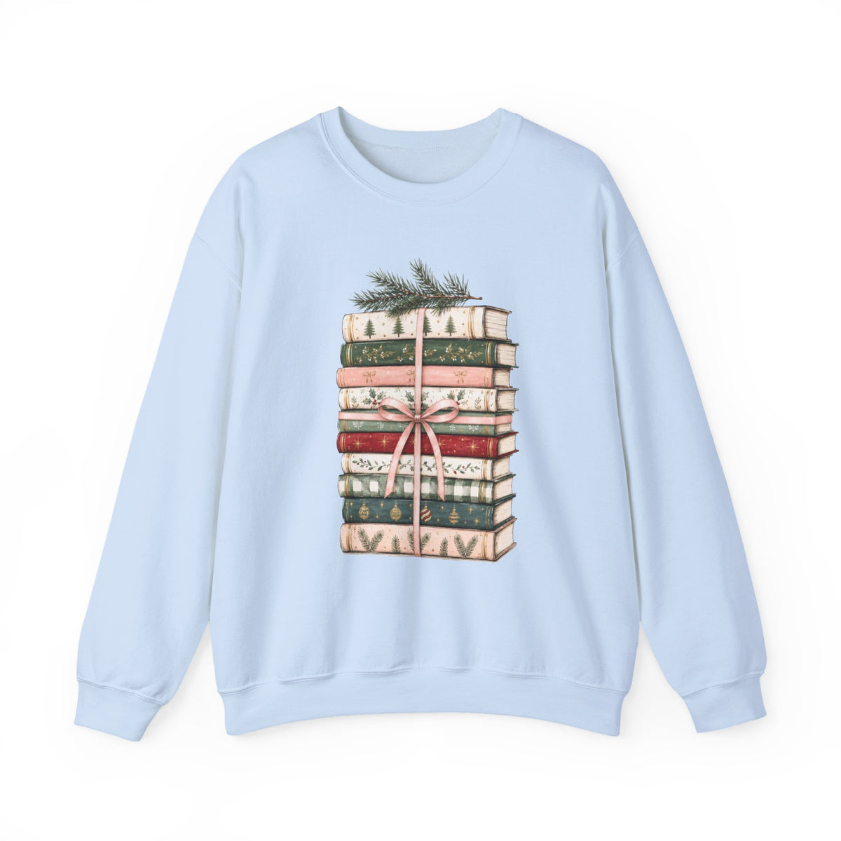 Bookish Christmas Sweatshirt, Christmas Book Lover Crewneck, Cozy Reader Sweater, BookTok Holiday Shirt, Reader Christmas Gift