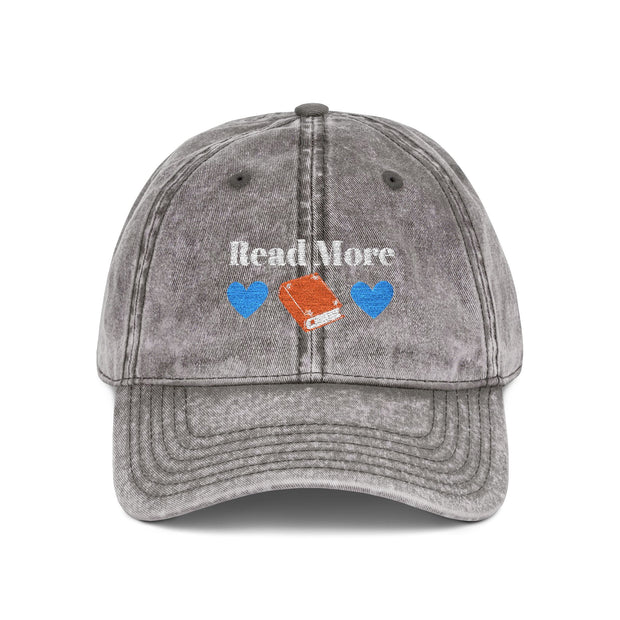 'Read More' Vintage Embroidered Cap
