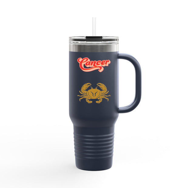'Cancer' Zodiac Insulated Travel Mug, 40oz