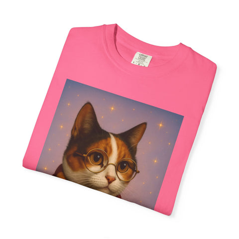 Pawgwarts Tricolored Cat Unisex T-Shirt