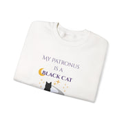'My Patronus Is A Black Cat' Unisex Crewneck Sweatshirt