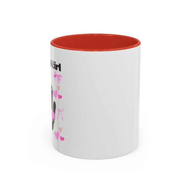 'Meowgical Girl' Accent Coffee Mug