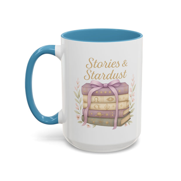 'Stories & Stardust' Accent Coffee Mug