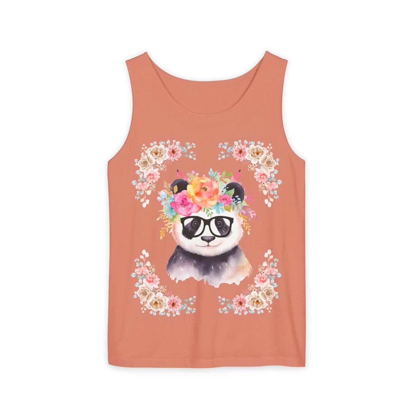 Geeky Goddess Panda Unisex Tank Top
