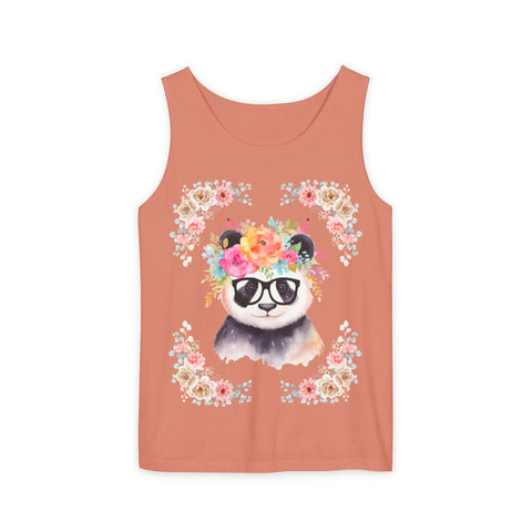 Geeky Goddess Panda Unisex Tank Top