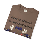 'Achievement Unlocked Haunted House' Unisex T-Shirt