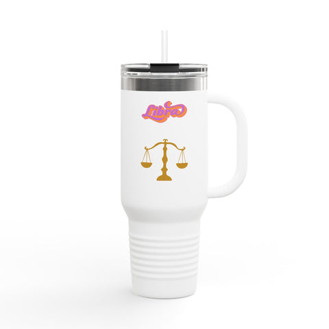 'Libra' Insulated Travel Mug, 40z.
