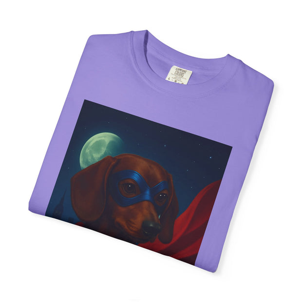 Superhero Dachshund T-shirt