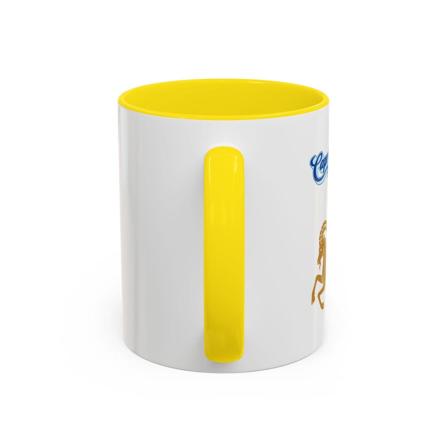 'Capricorn' Zodiac Accent Coffee Mug