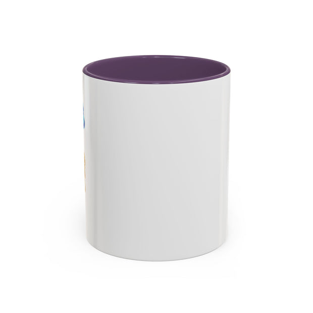 'Aries' Zodiac Accent Coffee Mug
