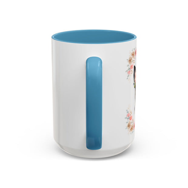 Geeky Goddess French Bulldog Accent Coffee Mug