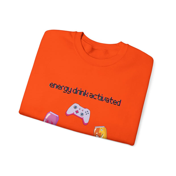 'Energy Drink Activated' Unisex Crewneck Sweatshirt