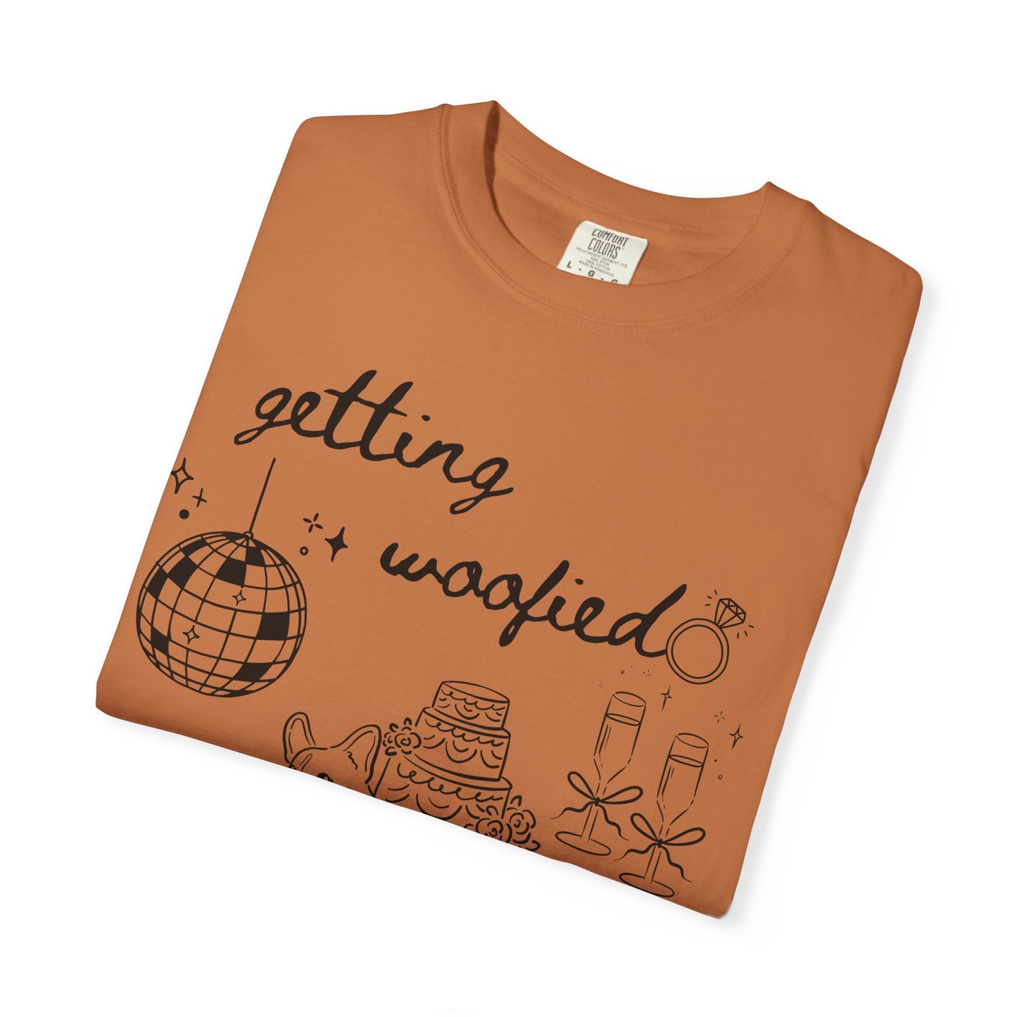 Getting Woofied Bachelorette Shirt Dog Bachelorette Shirt Dog Themed Bach Party Shirts Dog Lovers Wedding Shirts Dog Bridal Party Tees