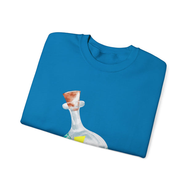 Magical Energy Blue Potion Unisex Crewneck Sweatshirt
