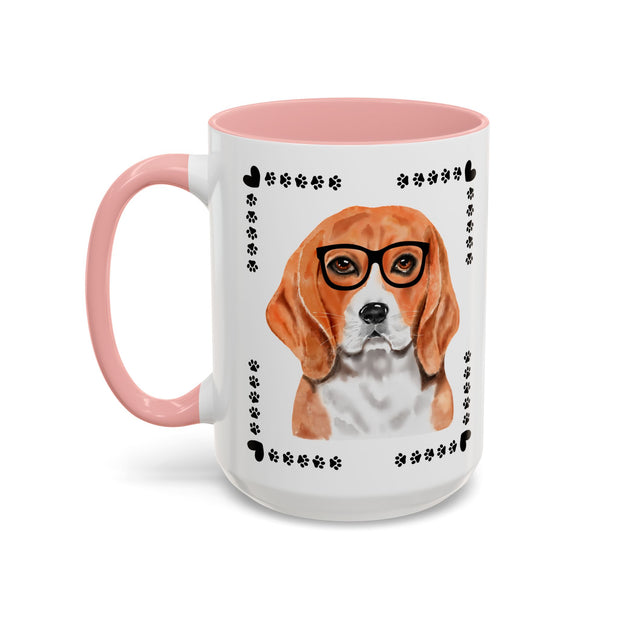 Geeky Good Beagle Accent Coffee Mug