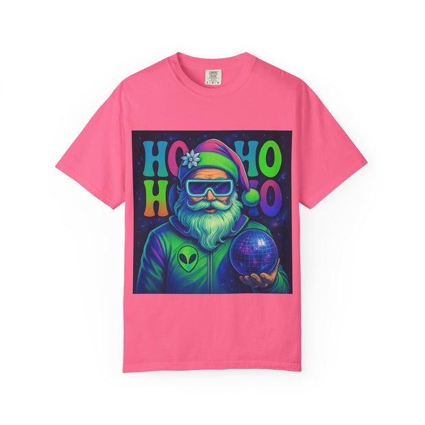 'Ho Ho Ho' Futuristic Santa Unisex  T-shirt