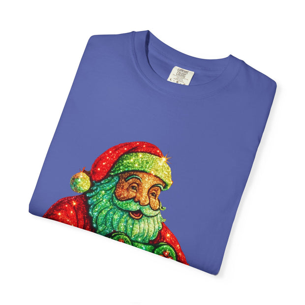 Stay Merry Game On Santa, T-Shirt | Christmas Gamer Holiday Tee