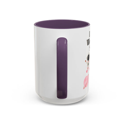 'I Am A Woman In STEM' Astronaut Accent Coffee Mug