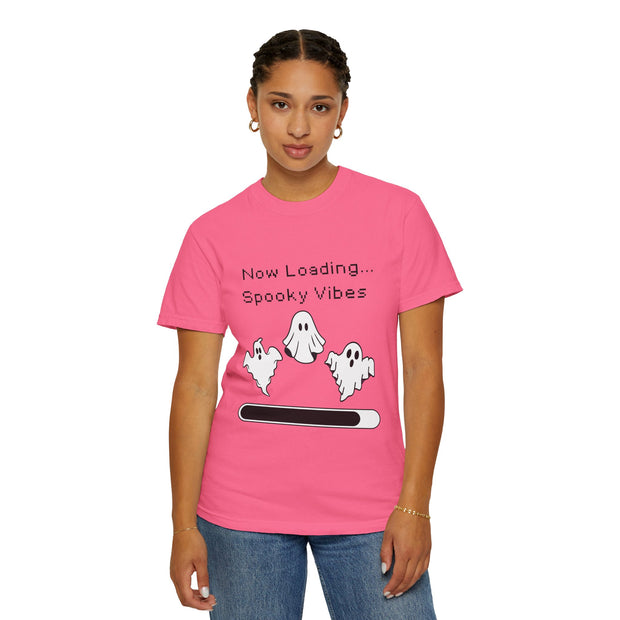 'Now Loading...Spooky Vibes' Unisex T-Shirt