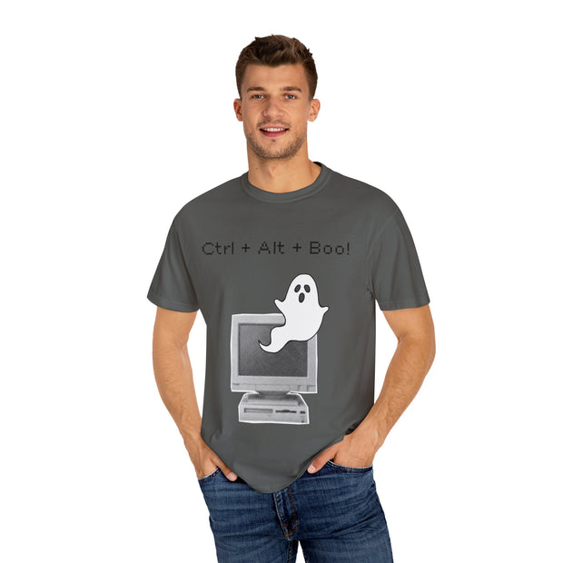 'Ctrl + Alt + Boo!' Unisex T-shirt