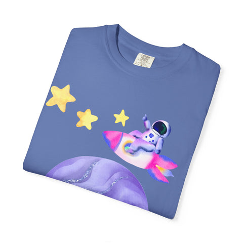 Astronaut Taking Off In Space Unisex T-Shirt