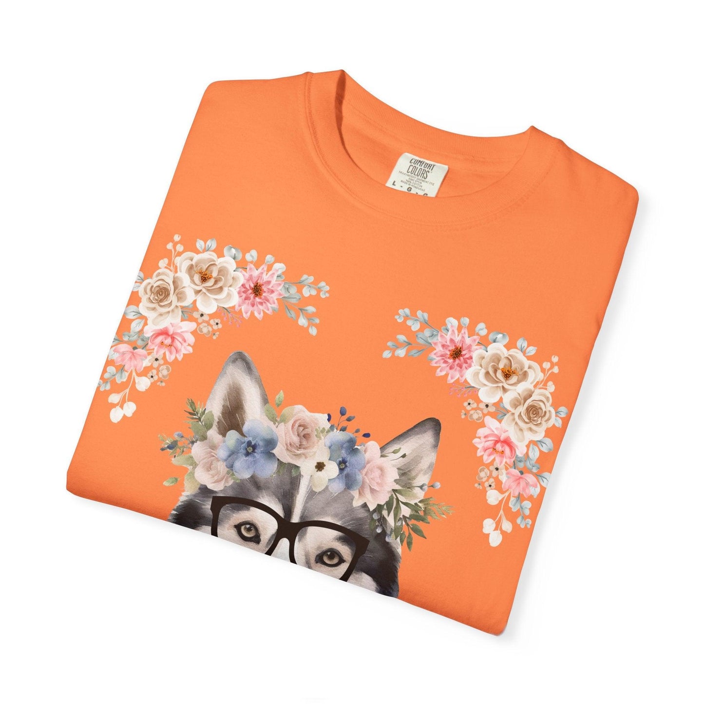 Geeky Goddess Siberian Husky Unisex T-Shirt
