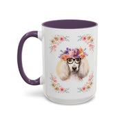 Geeky Goddess French Poodle Accent Coffee Mug