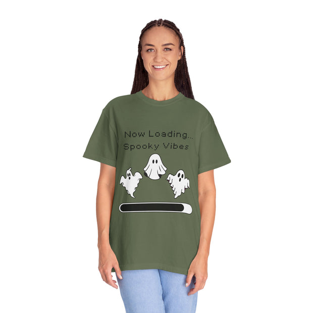 'Now Loading...Spooky Vibes' Unisex T-Shirt