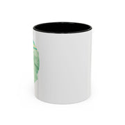 Green Planet Wrapped In A Bow Accent Coffee Mug