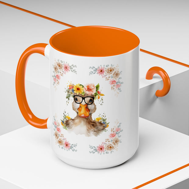 Geeky Goddess Duck Accent Coffee Mug