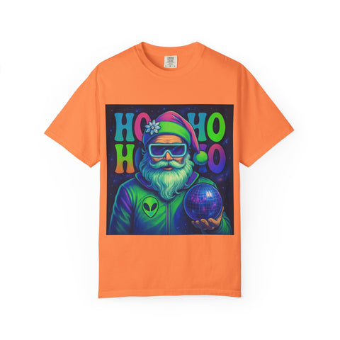 'Ho Ho Ho' Futuristic Santa Unisex  T-shirt
