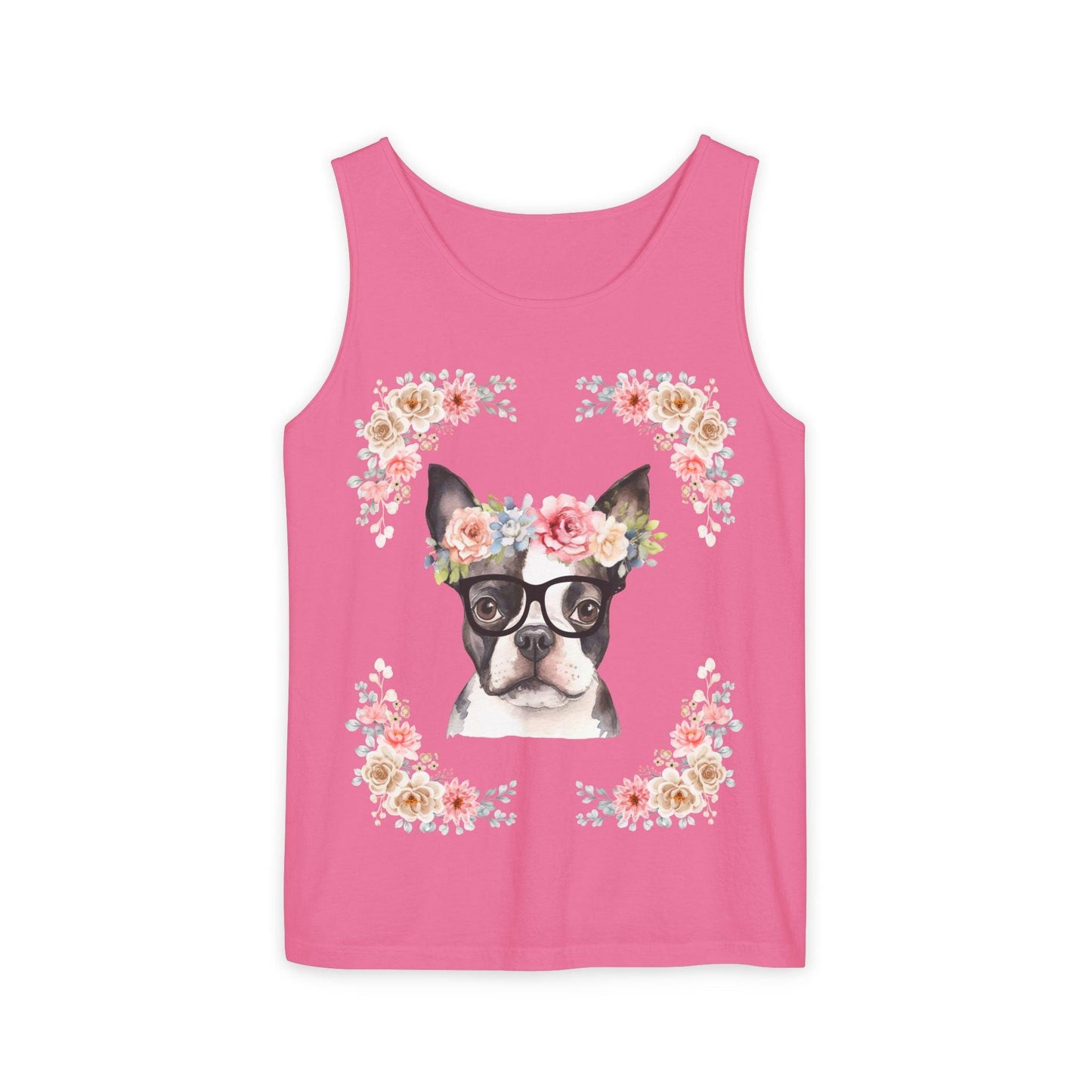 Geeky Goddess French Bullldog Unisex Tank Top