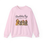 Pawlidday Pub Sweatshirt, Cozy Dog Lover Crewneck, Funny Pet Sweatshirt, Holiday Dog Apparel, Gift for Animal Lovers