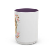 Geeky Goddess Pomeranian Accent Coffee Mug