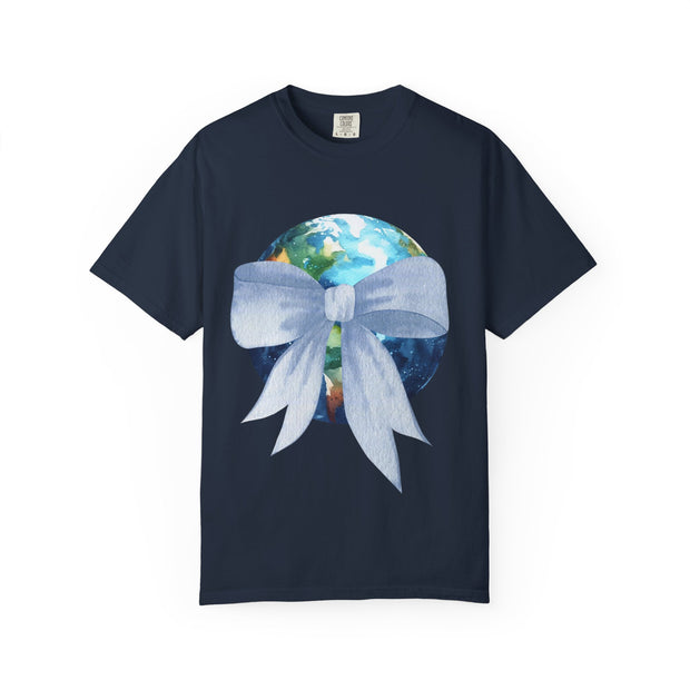 Earth Wrapped In A Bow Unisex T-Shirt