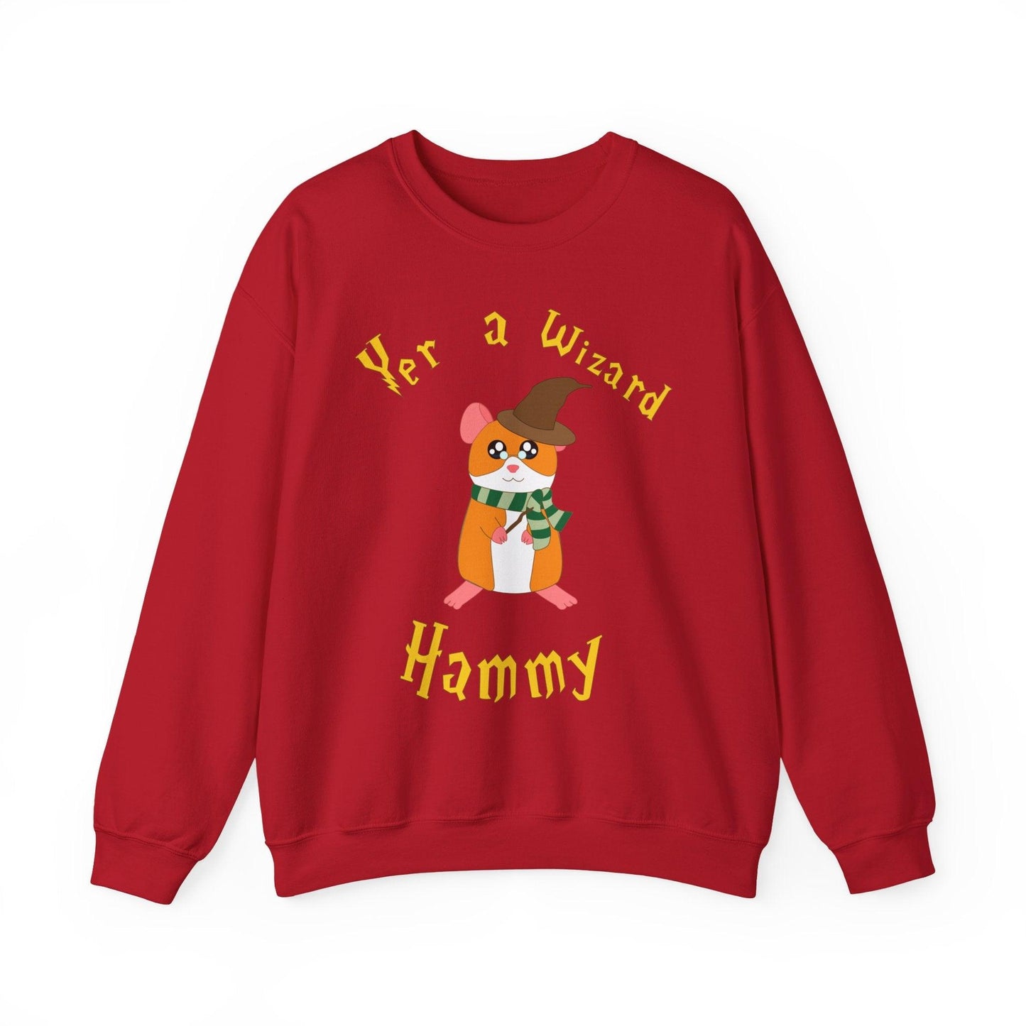 Hammy Wizard Hamster sweatshirt | Cute Wizard Hamster Crewneck