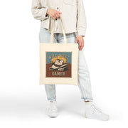 'Wild West Gamer' Cotton Canvas Tote Bag