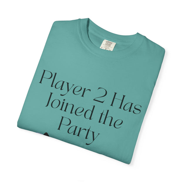 'Player 2 Has Joined The Party' 'Est. 2025' Unisex T-shirt