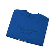 'Espawresso Yourself' Unisex Corgi Sweatshirt