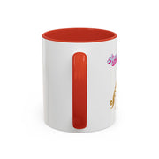 'Aquarius' Zodiac Accent Coffee Mug