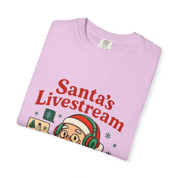 'Santa Livestream: Join the Fun! ' T-Shirt