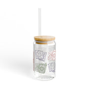 'The High Priestess' Tarot Card Sipper Glass
