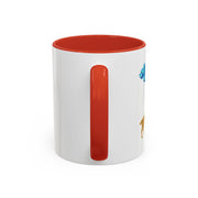 'Aries' Zodiac Accent Coffee Mug