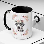 Geeky Goddess Dalmatian Accent Coffee Mug