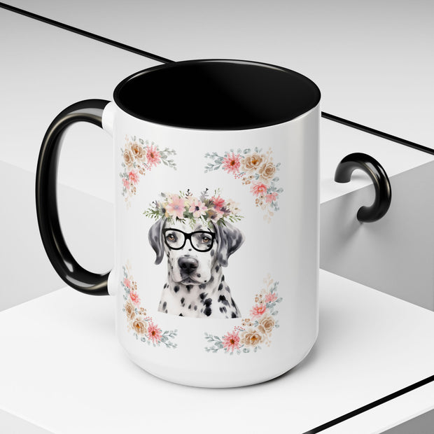 Geeky Goddess Dalmatian Accent Coffee Mug